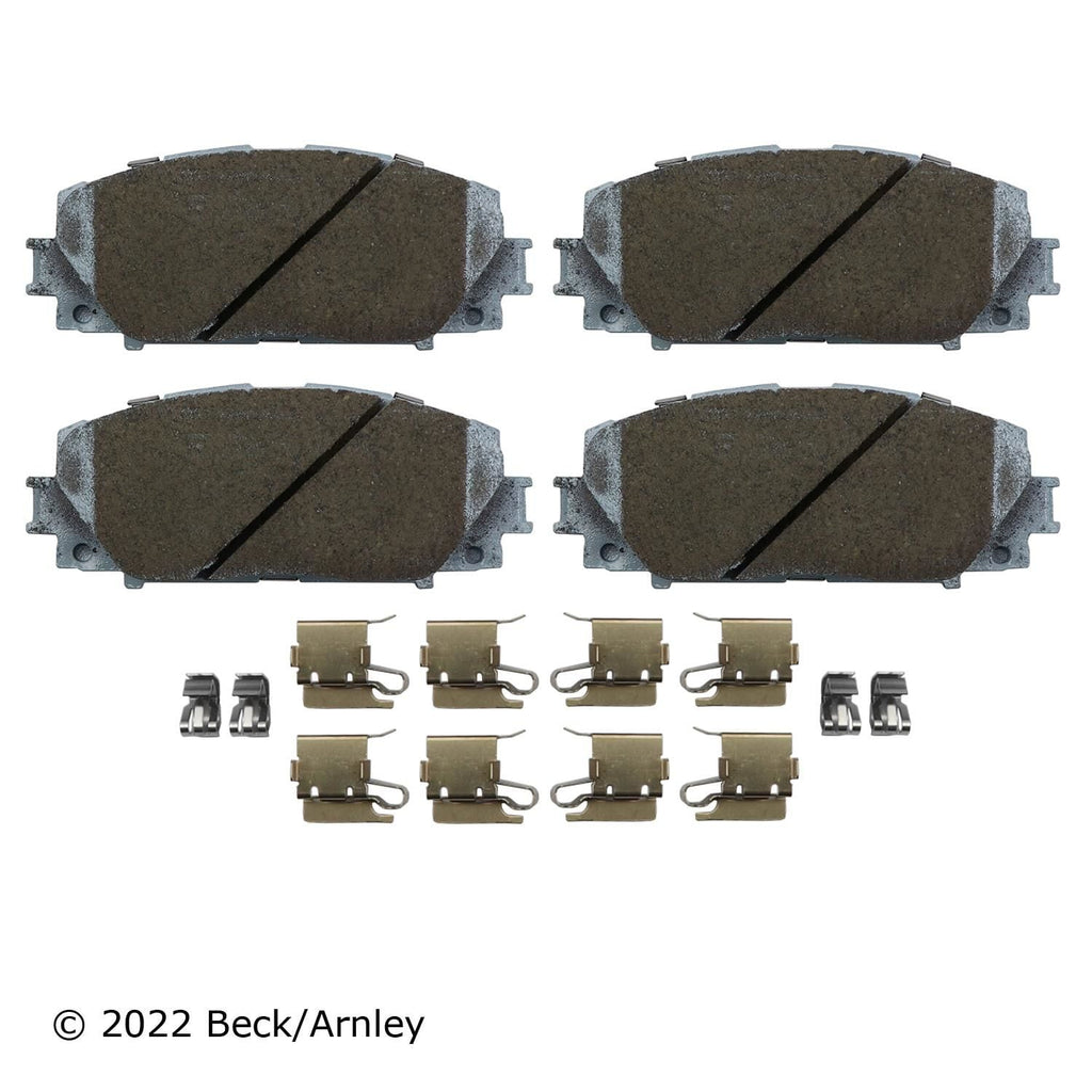 Beck / Arnley Ceramic Disc Brake Pad Set 085-6744