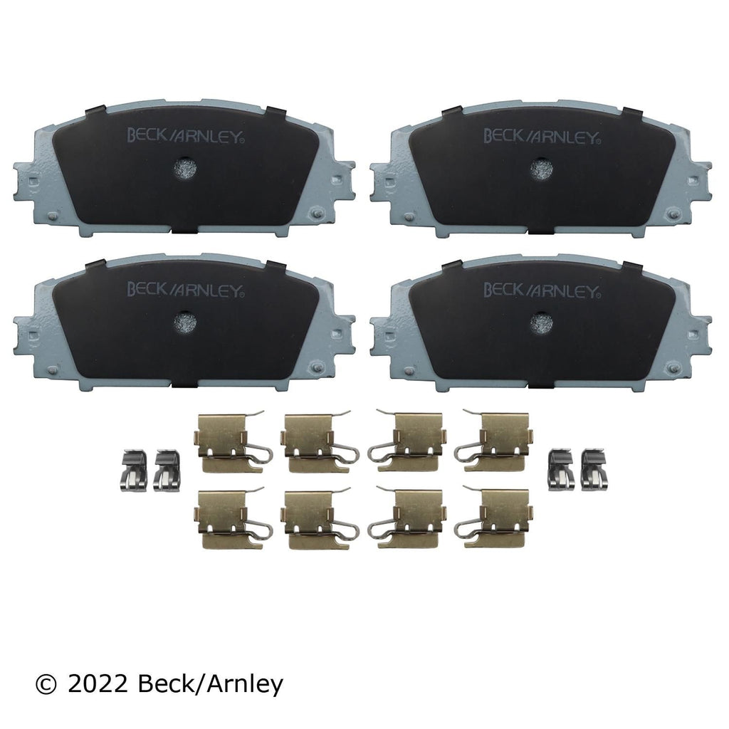 Beck / Arnley Ceramic Disc Brake Pad Set 085-6744