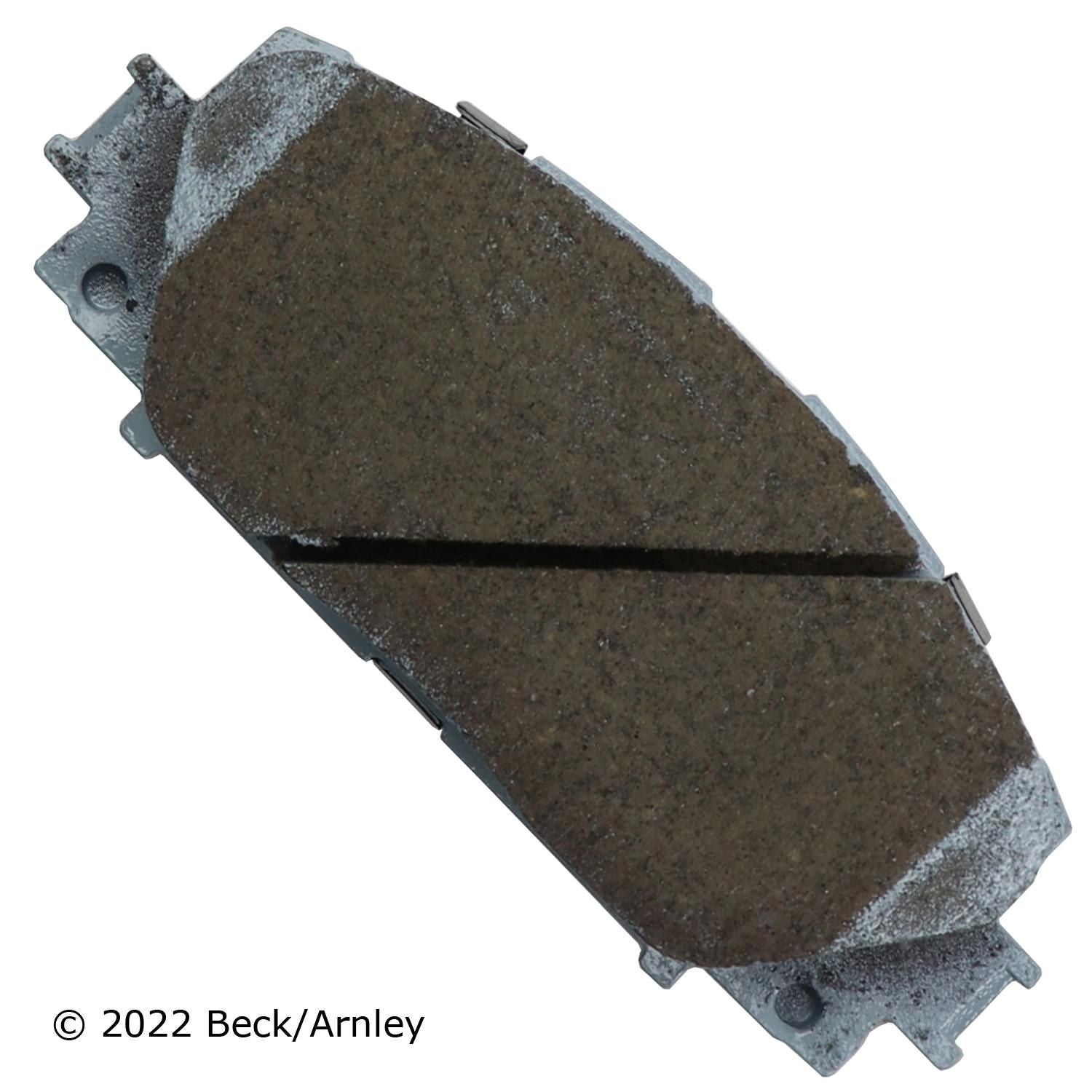 Beck / Arnley Ceramic Disc Brake Pad Set 085-6744