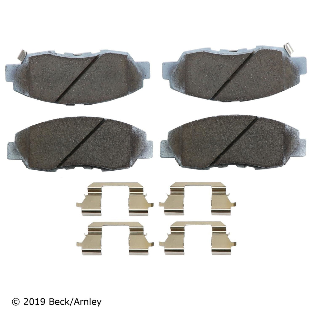Beck / Arnley Ceramic Disc Brake Pad Set 085-6755