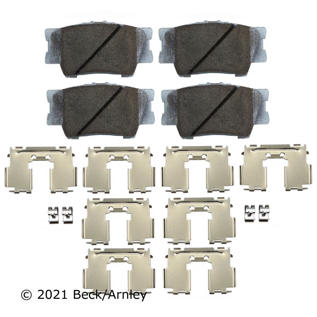 Beck / Arnley Ceramic Disc Brake Pad Set 085-6756