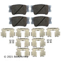 Beck / Arnley Ceramic Disc Brake Pad Set 085-6756
