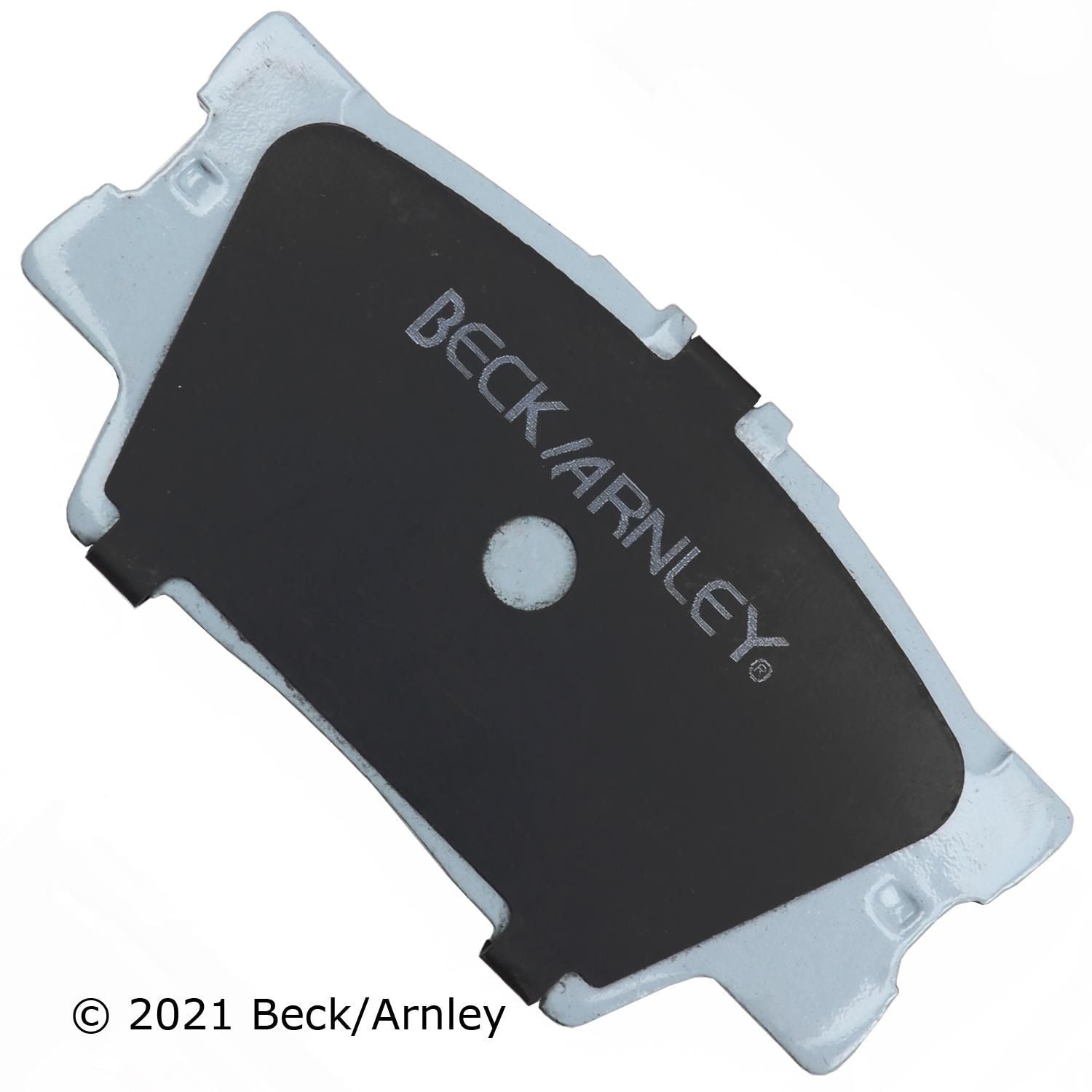 Beck / Arnley Ceramic Disc Brake Pad Set 085-6756