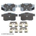 Beck / Arnley Ceramic Disc Brake Pad Set 085-6798