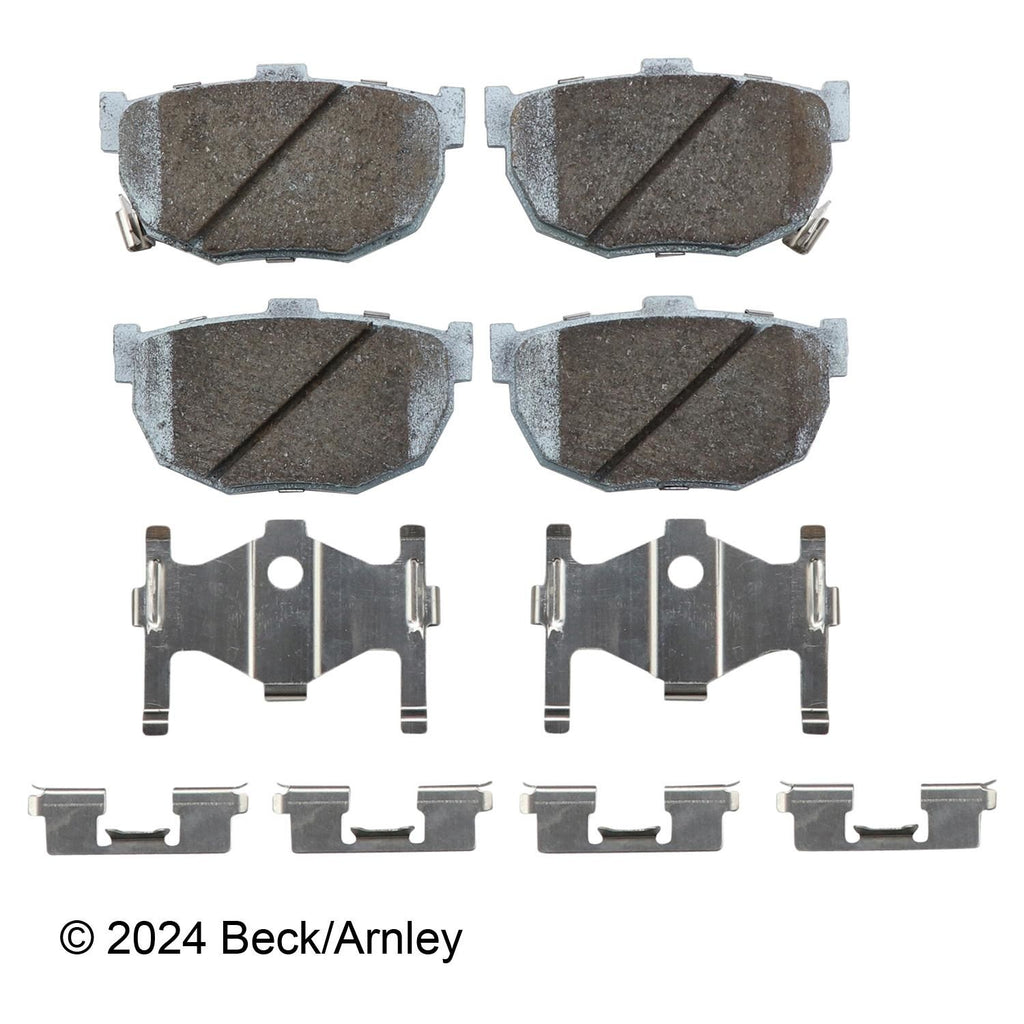 Beck / Arnley Ceramic Disc Brake Pad Set 085-6823