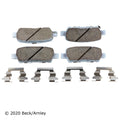Beck / Arnley Ceramic Disc Brake Pad Set 085-6832