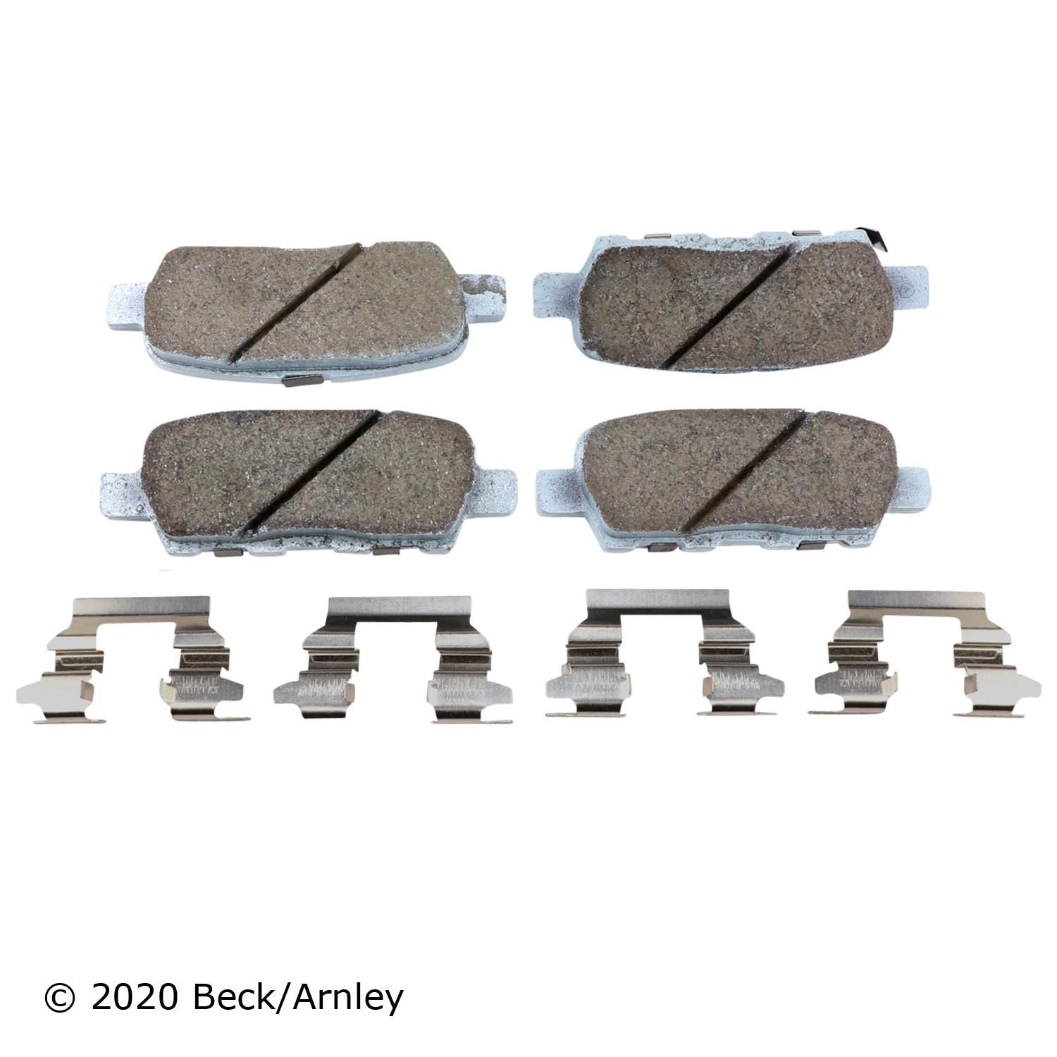 Beck / Arnley Ceramic Disc Brake Pad Set 085-6832