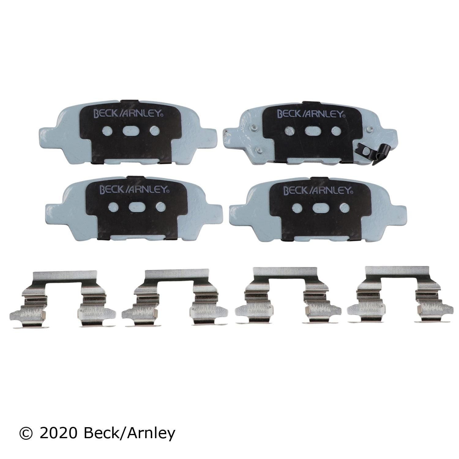 Beck / Arnley Ceramic Disc Brake Pad Set 085-6832