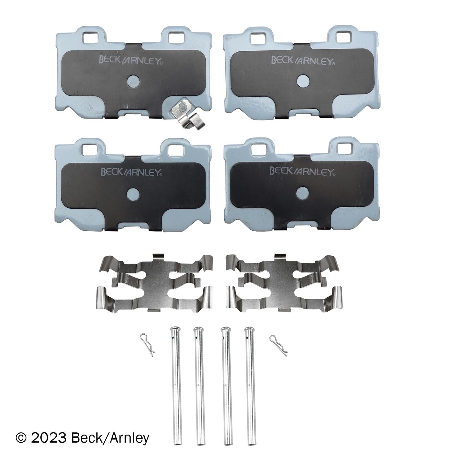 Beck / Arnley Ceramic Disc Brake Pad Set 085-6908