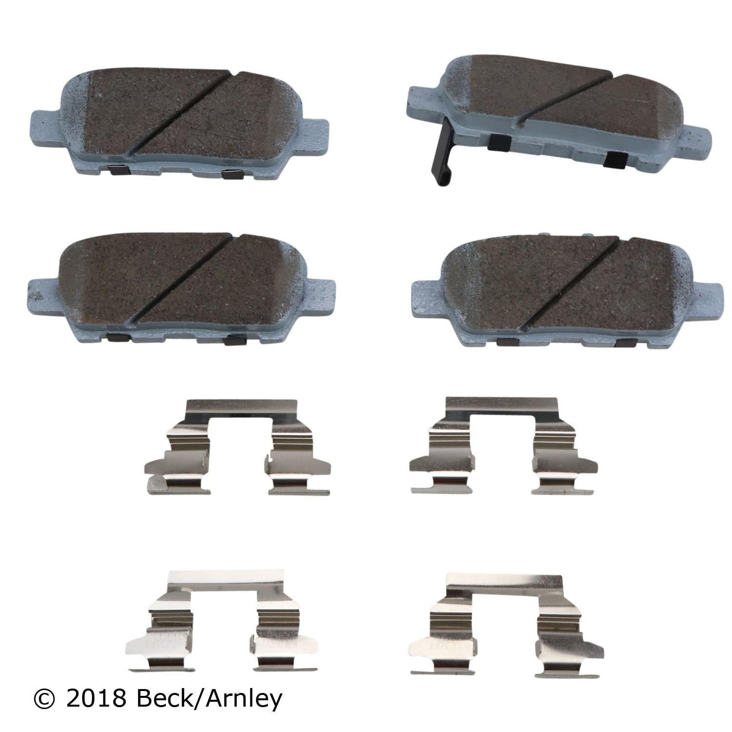 Beck / Arnley Ceramic Disc Brake Pad Set 085-6916
