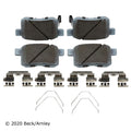 Beck / Arnley Ceramic Disc Brake Pad Set 085-6926