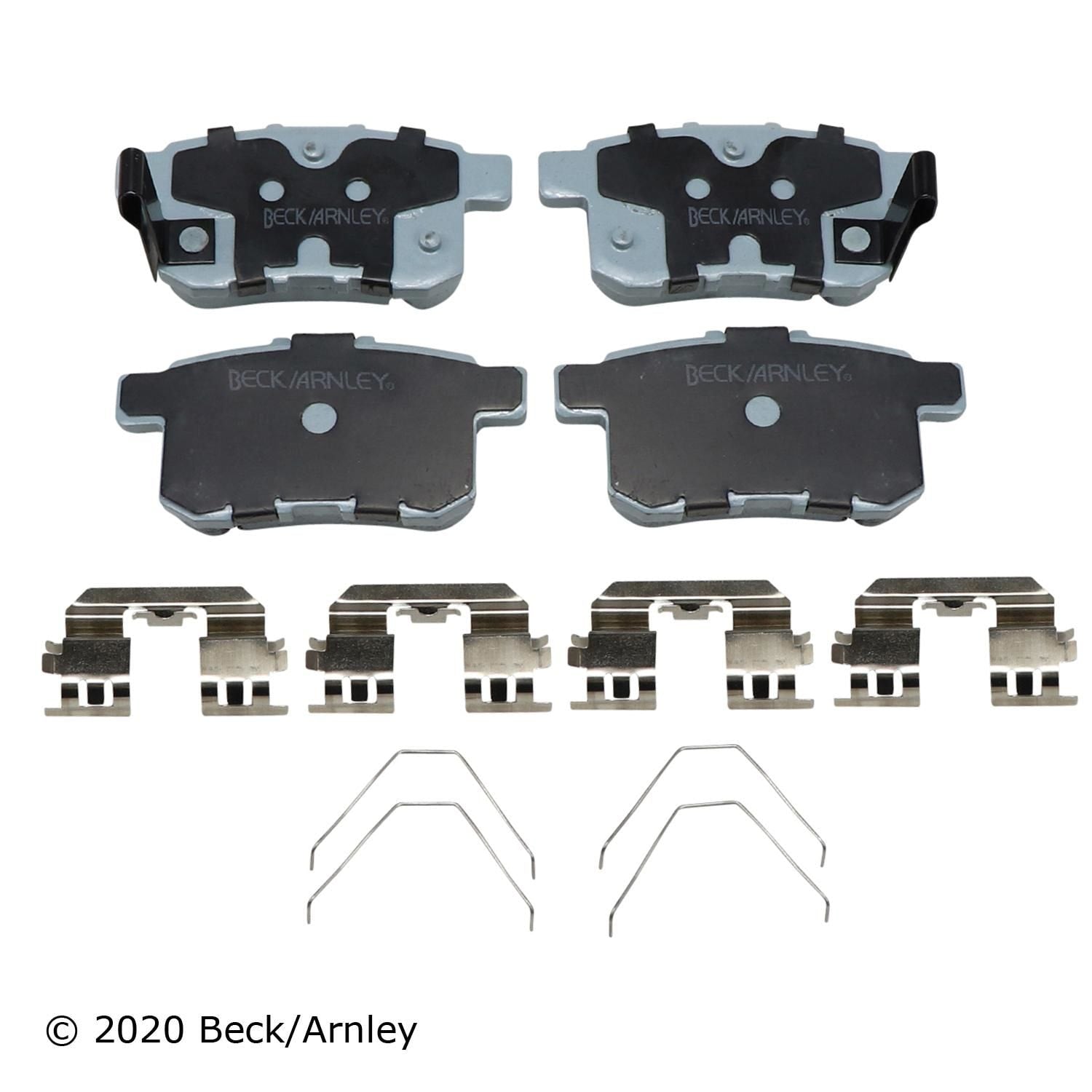 Beck / Arnley Ceramic Disc Brake Pad Set 085-6926