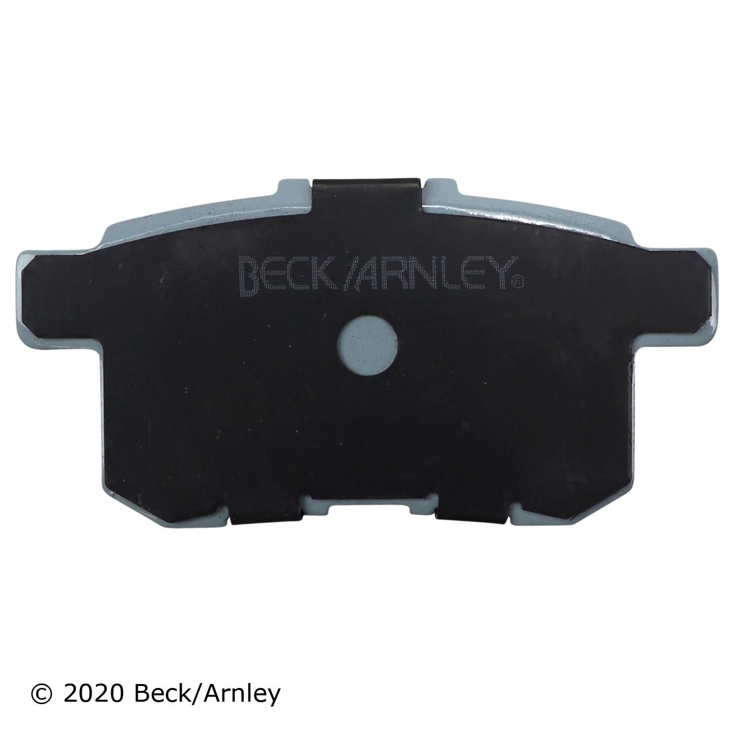 Beck / Arnley Ceramic Disc Brake Pad Set 085-6926