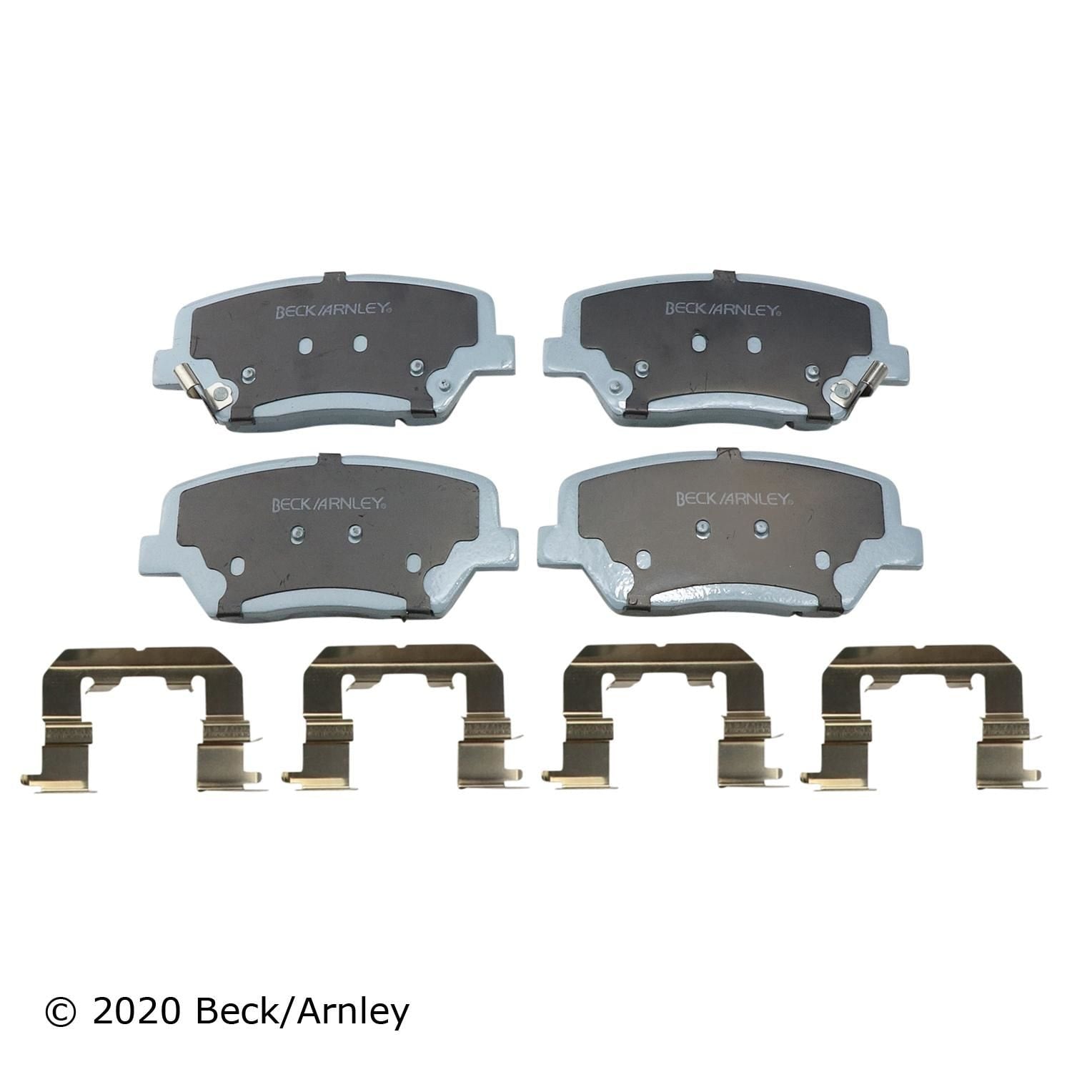 Beck / Arnley Ceramic Disc Brake Pad Set 085-6931