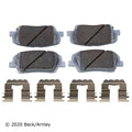 Beck / Arnley Ceramic Disc Brake Pad Set 085-6932