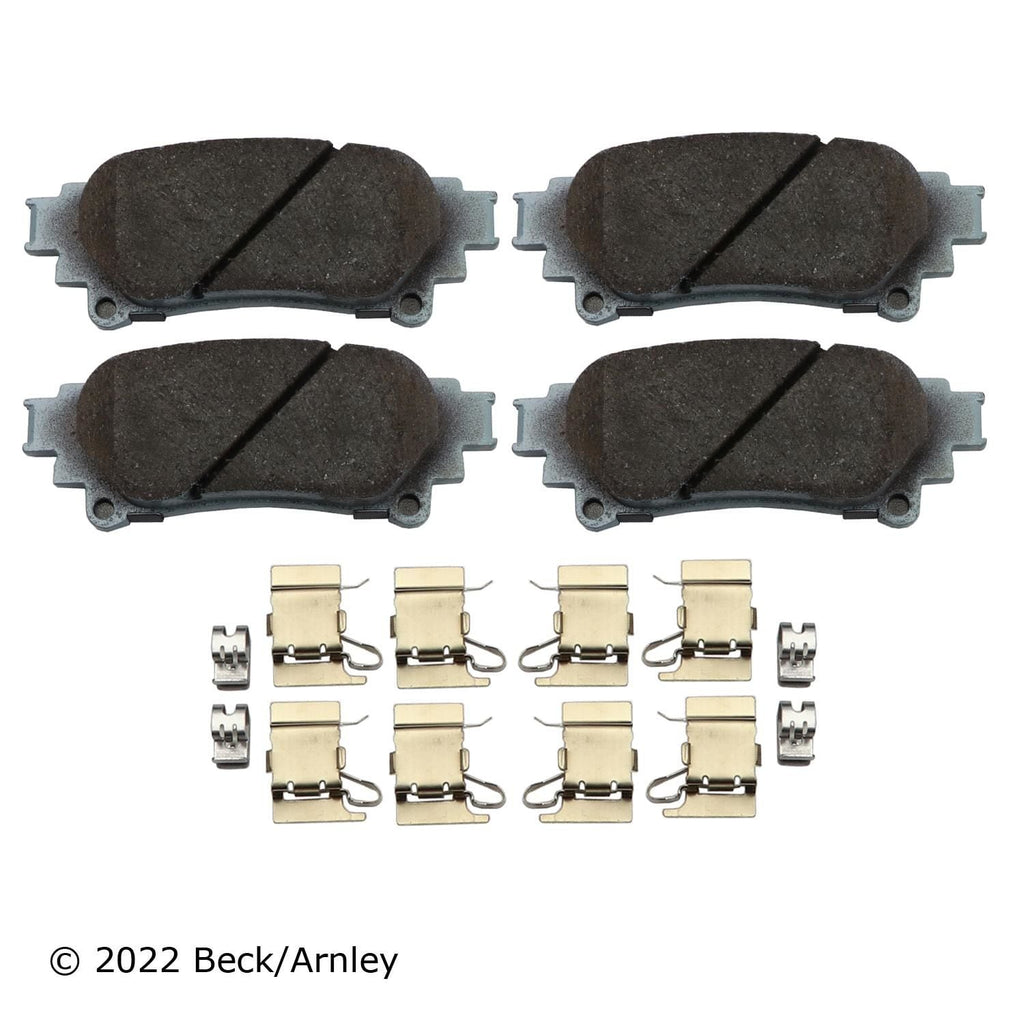 Beck / Arnley Ceramic Disc Brake Pad Set 085-6949