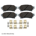 Beck / Arnley Ceramic Disc Brake Pad Set 085-6949