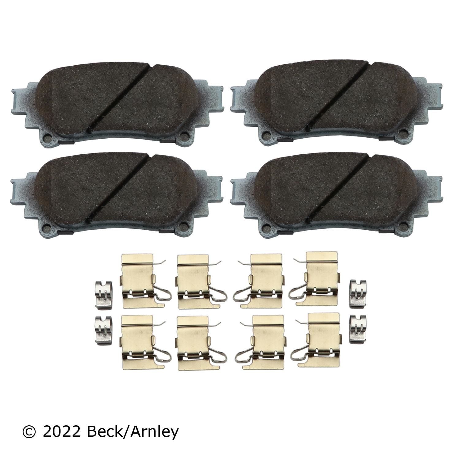 Beck / Arnley Ceramic Disc Brake Pad Set 085-6949