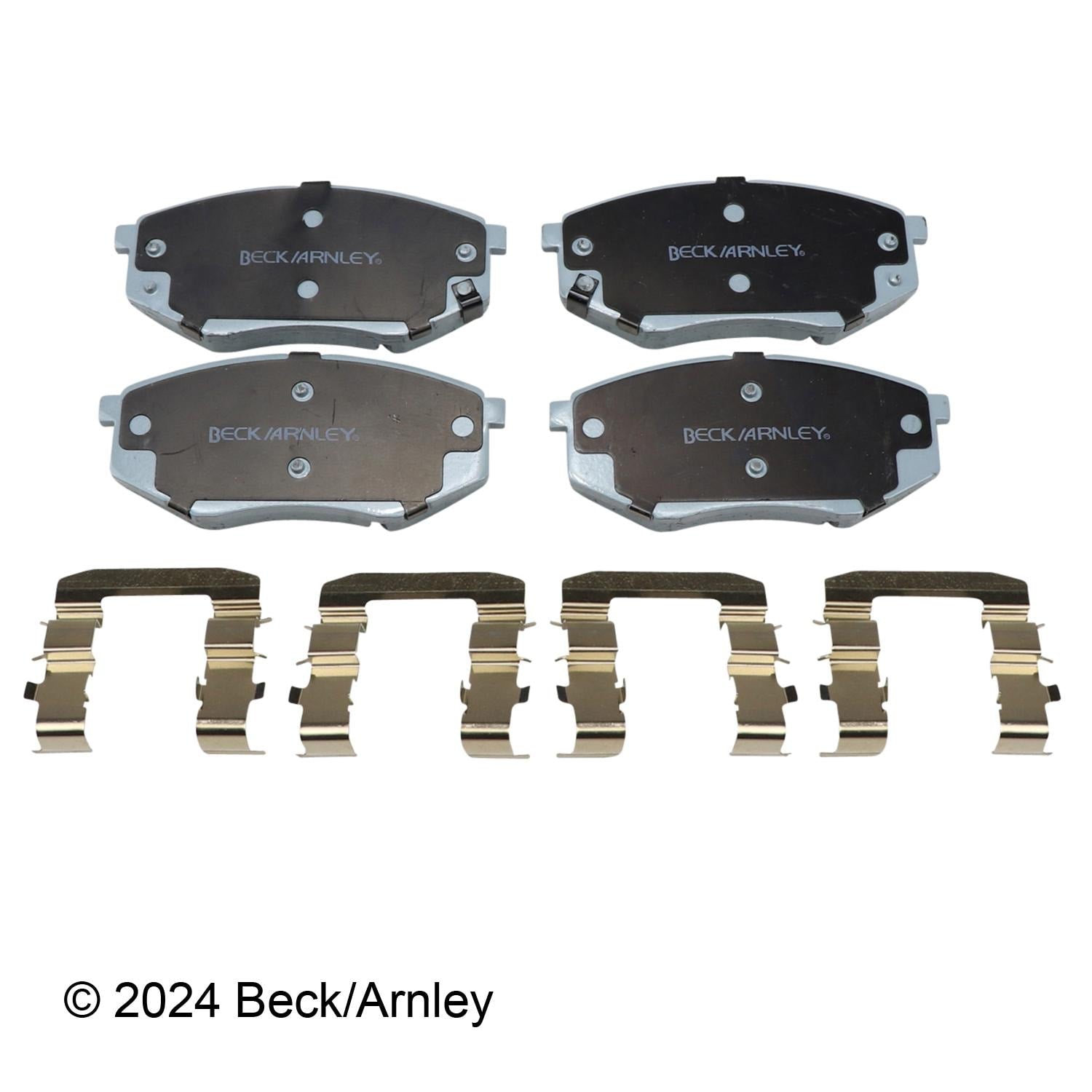 Beck / Arnley Ceramic Disc Brake Pad Set 085-6957