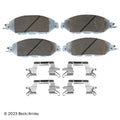 Beck / Arnley Ceramic Disc Brake Pad Set 085-6966