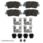 Beck / Arnley Ceramic Disc Brake Pad Set 085-6973