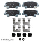 Beck / Arnley Ceramic Disc Brake Pad Set 085-6973