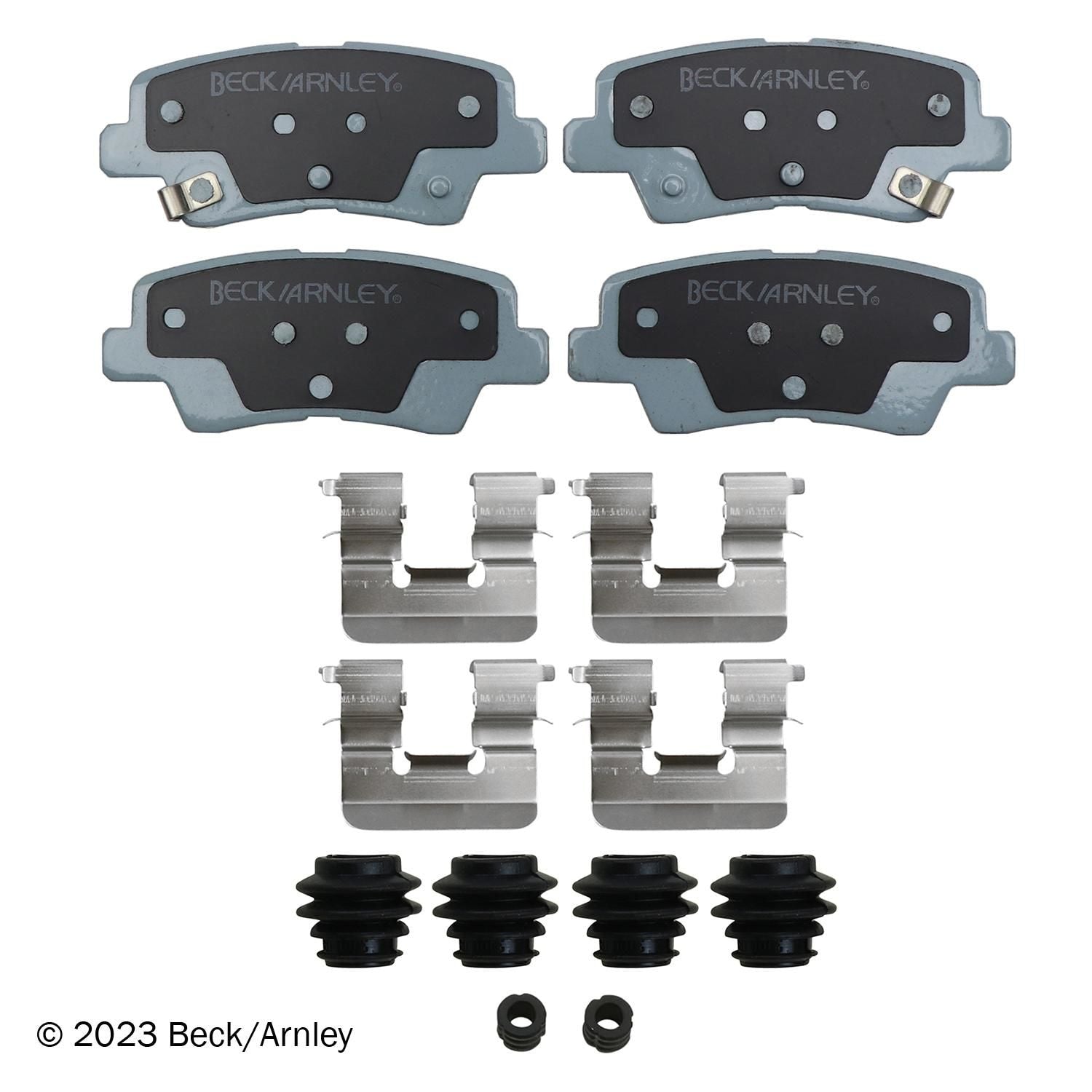 Beck / Arnley Ceramic Disc Brake Pad Set 085-6973