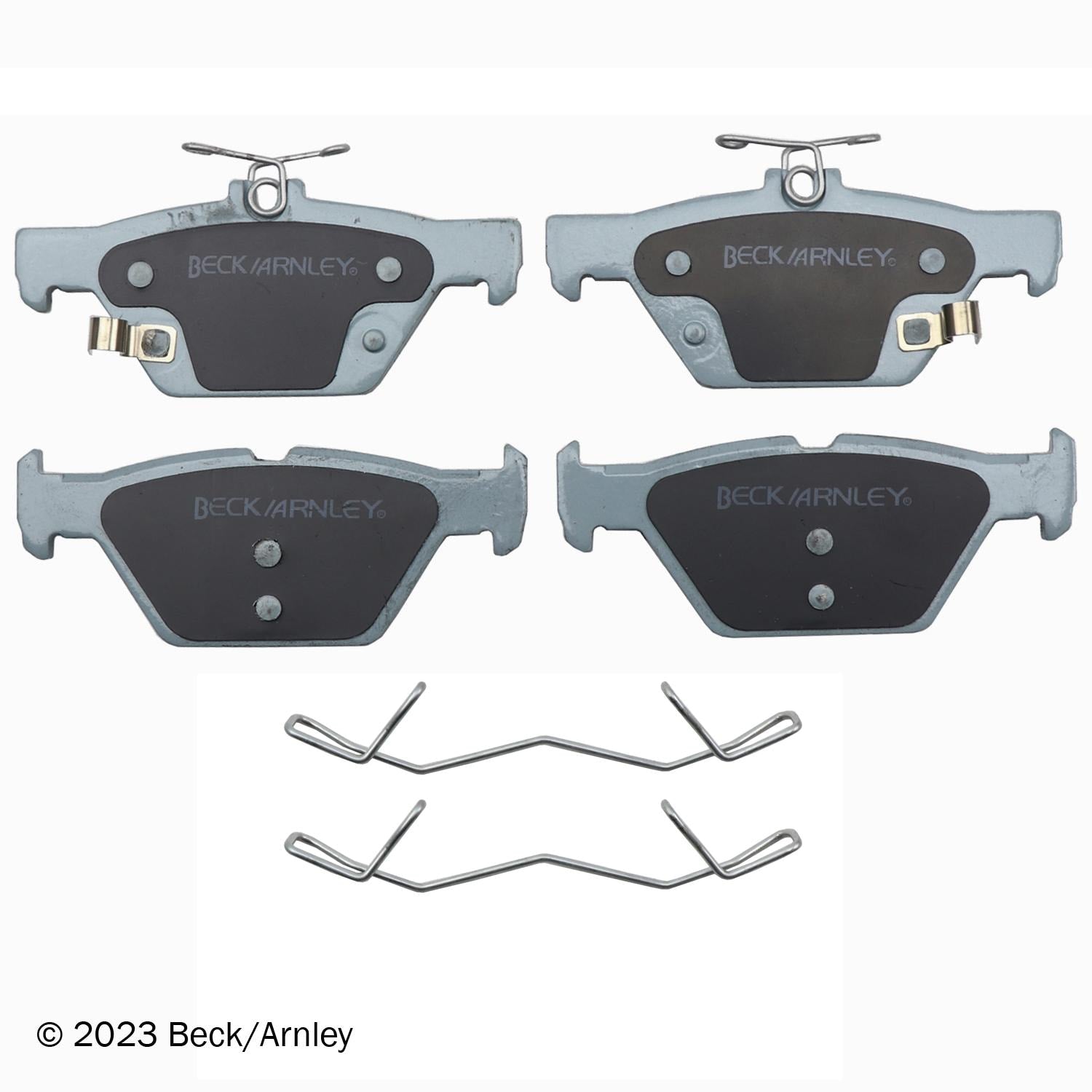 Beck / Arnley Ceramic Disc Brake Pad Set 085-7004