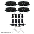 Beck / Arnley Ceramic Disc Brake Pad Set 085-7006