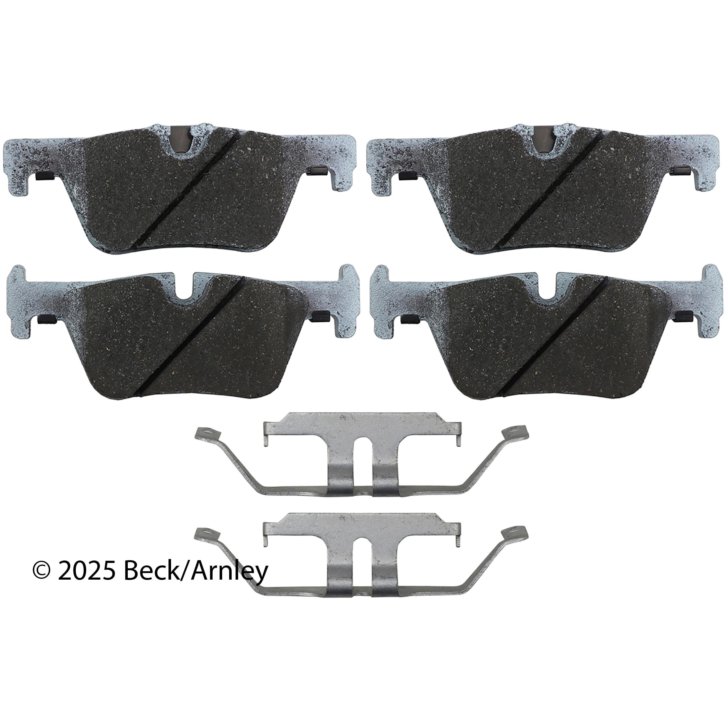 Beck / Arnley Semi - metallic Disc Brake Pad Set 085-7022
