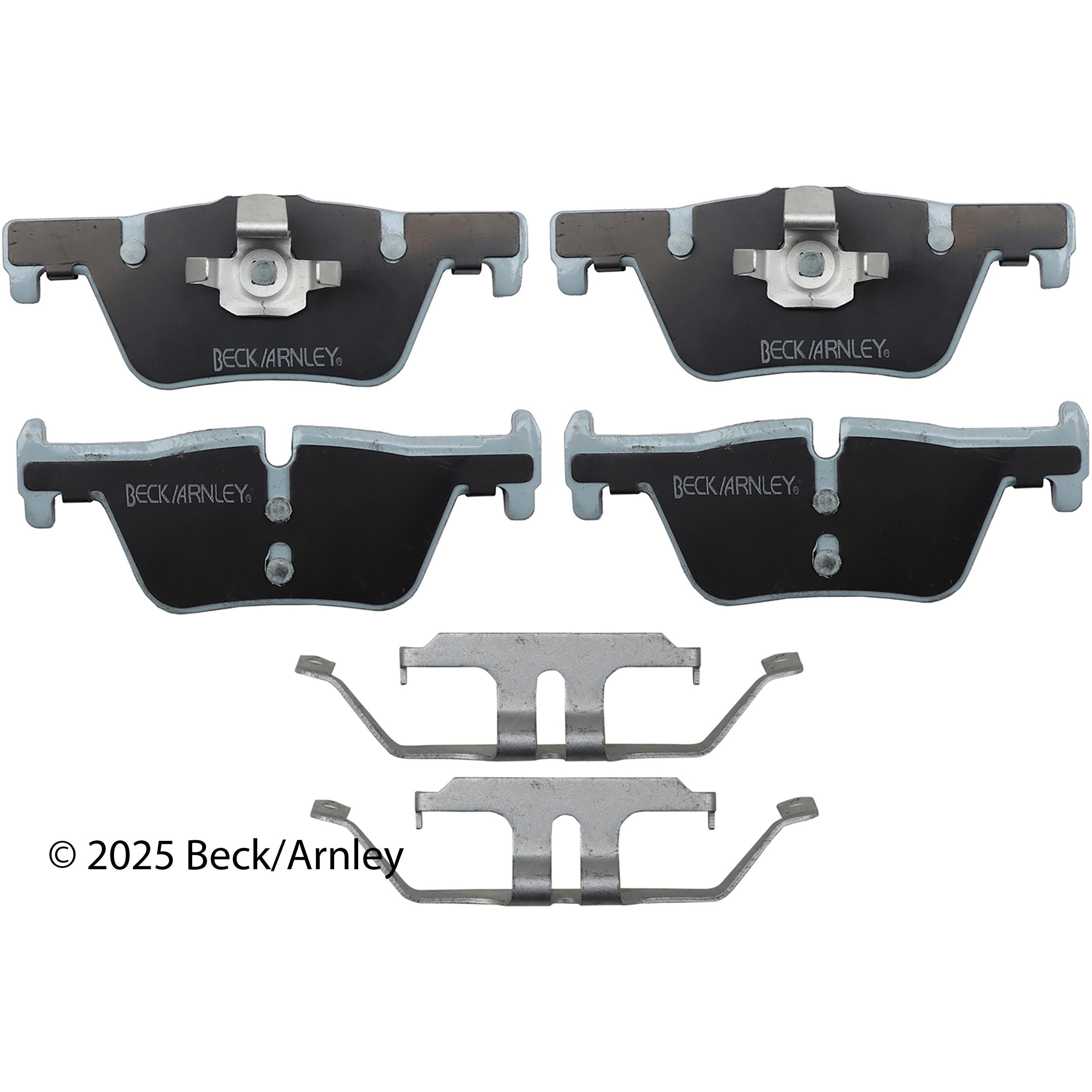 Beck / Arnley Semi - metallic Disc Brake Pad Set 085-7022