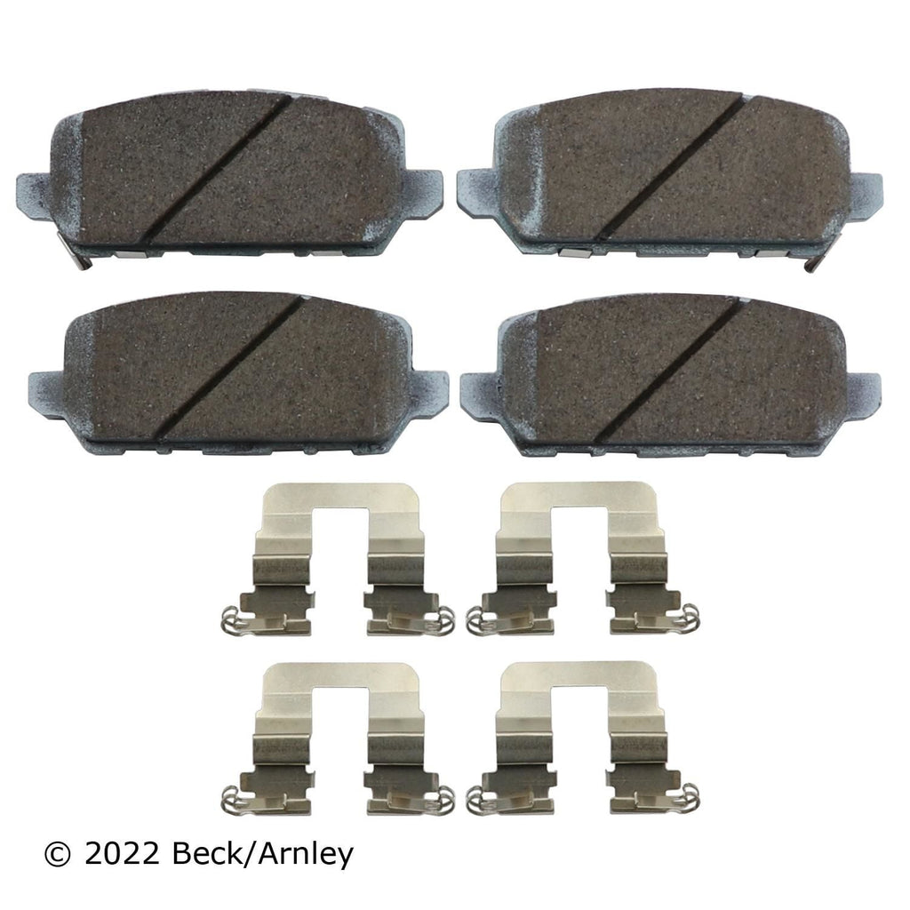 Beck / Arnley Ceramic Disc Brake Pad Set 085-7045