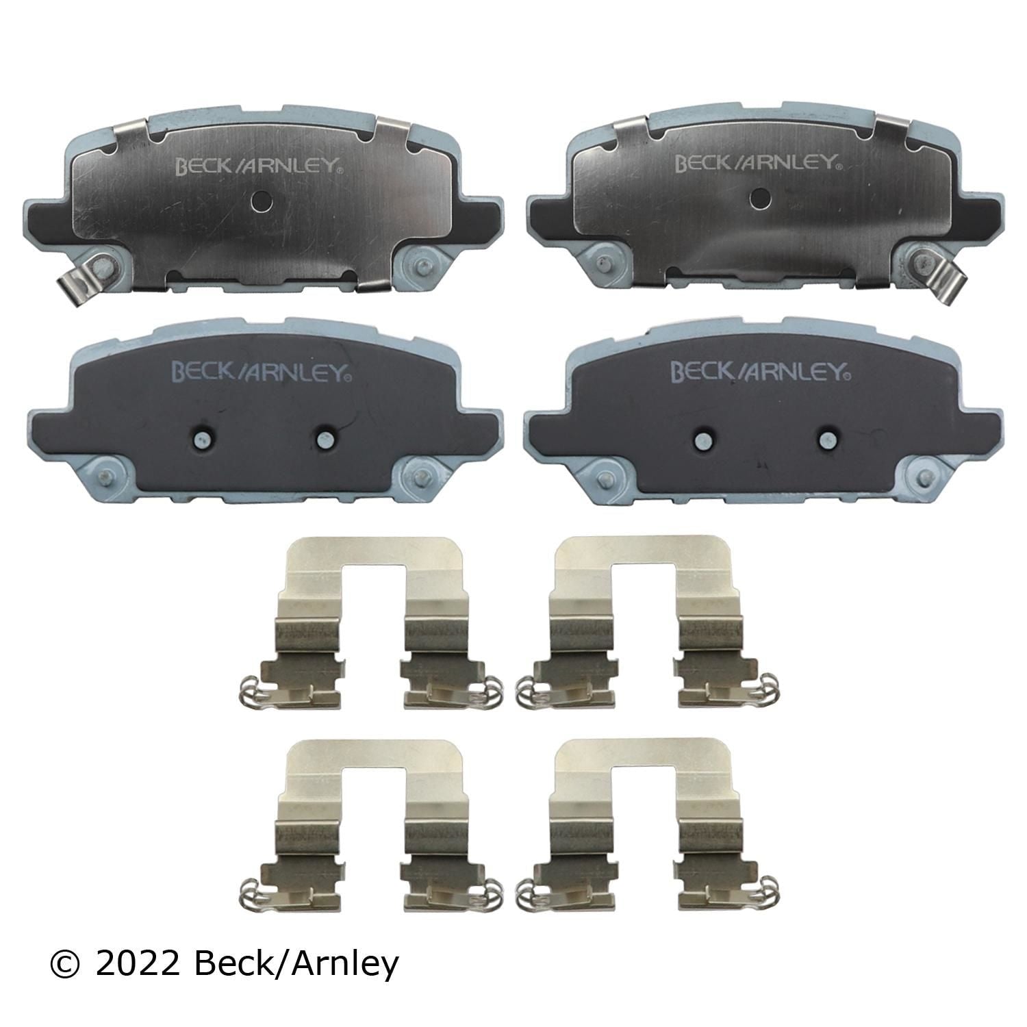 Beck / Arnley Ceramic Disc Brake Pad Set 085-7045