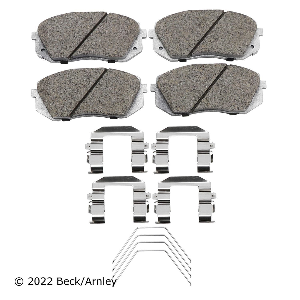 Beck / Arnley Ceramic Disc Brake Pad Set 085-7050