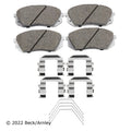 Beck / Arnley Ceramic Disc Brake Pad Set 085-7050