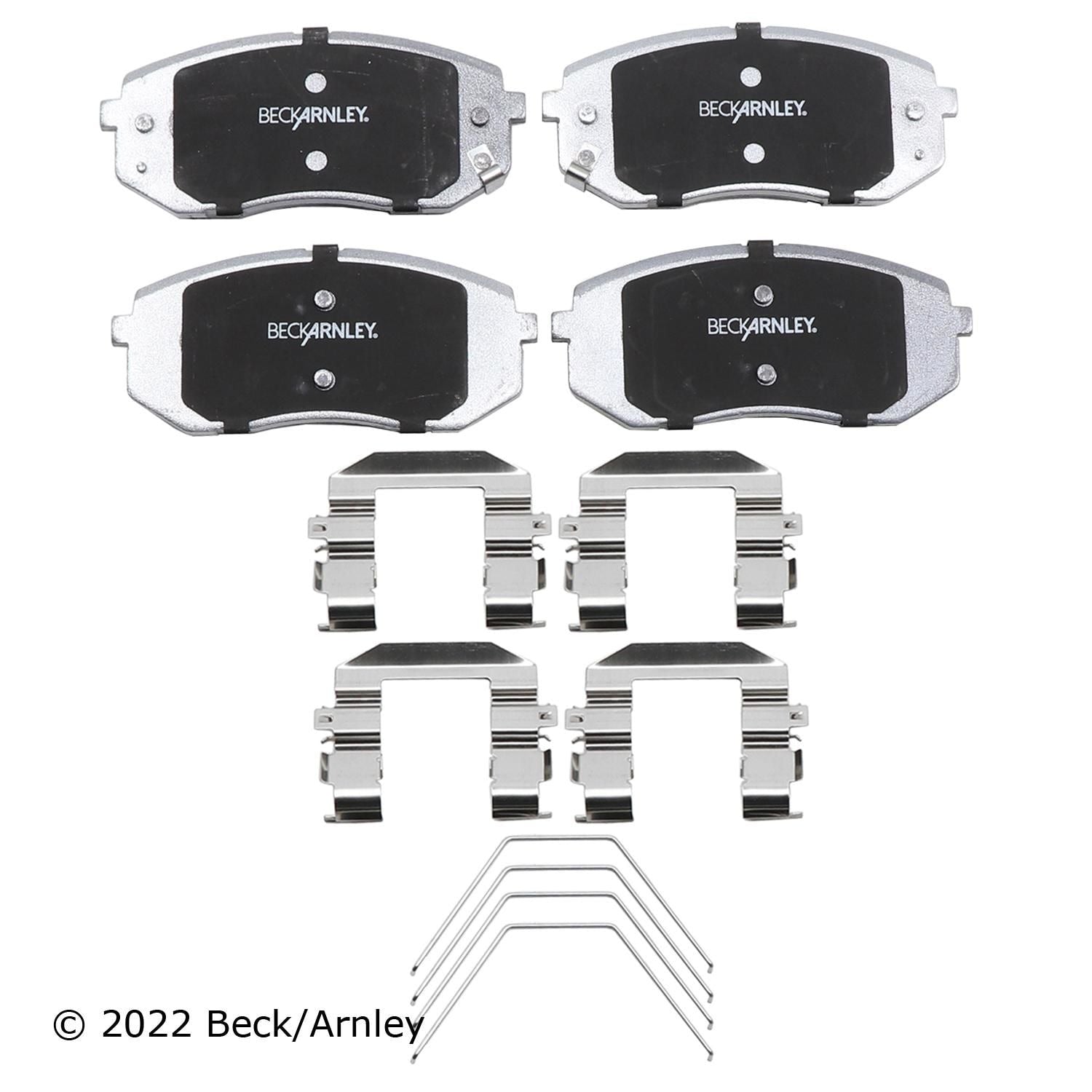 Beck / Arnley Ceramic Disc Brake Pad Set 085-7050