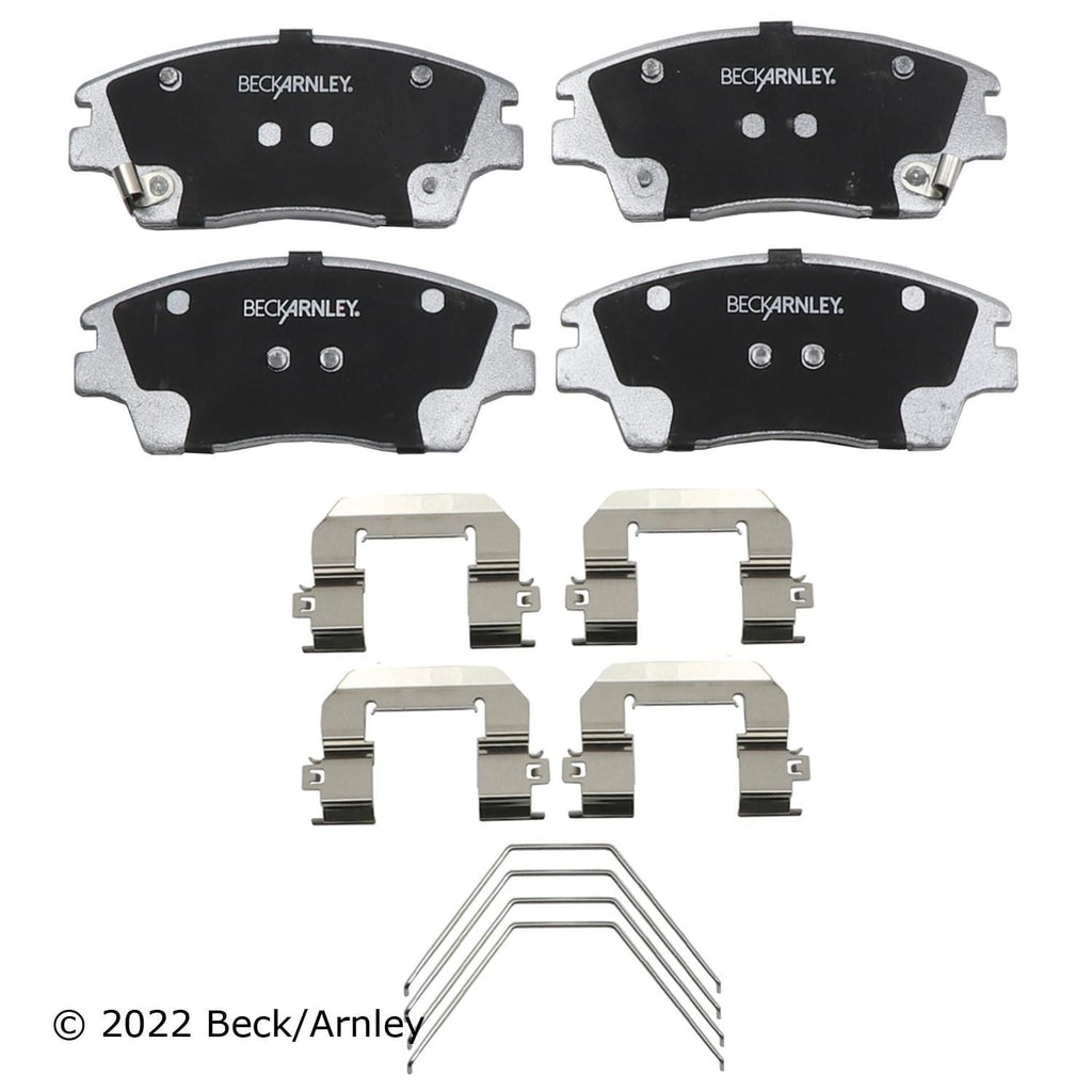 Beck / Arnley Ceramic Disc Brake Pad Set 085-7051