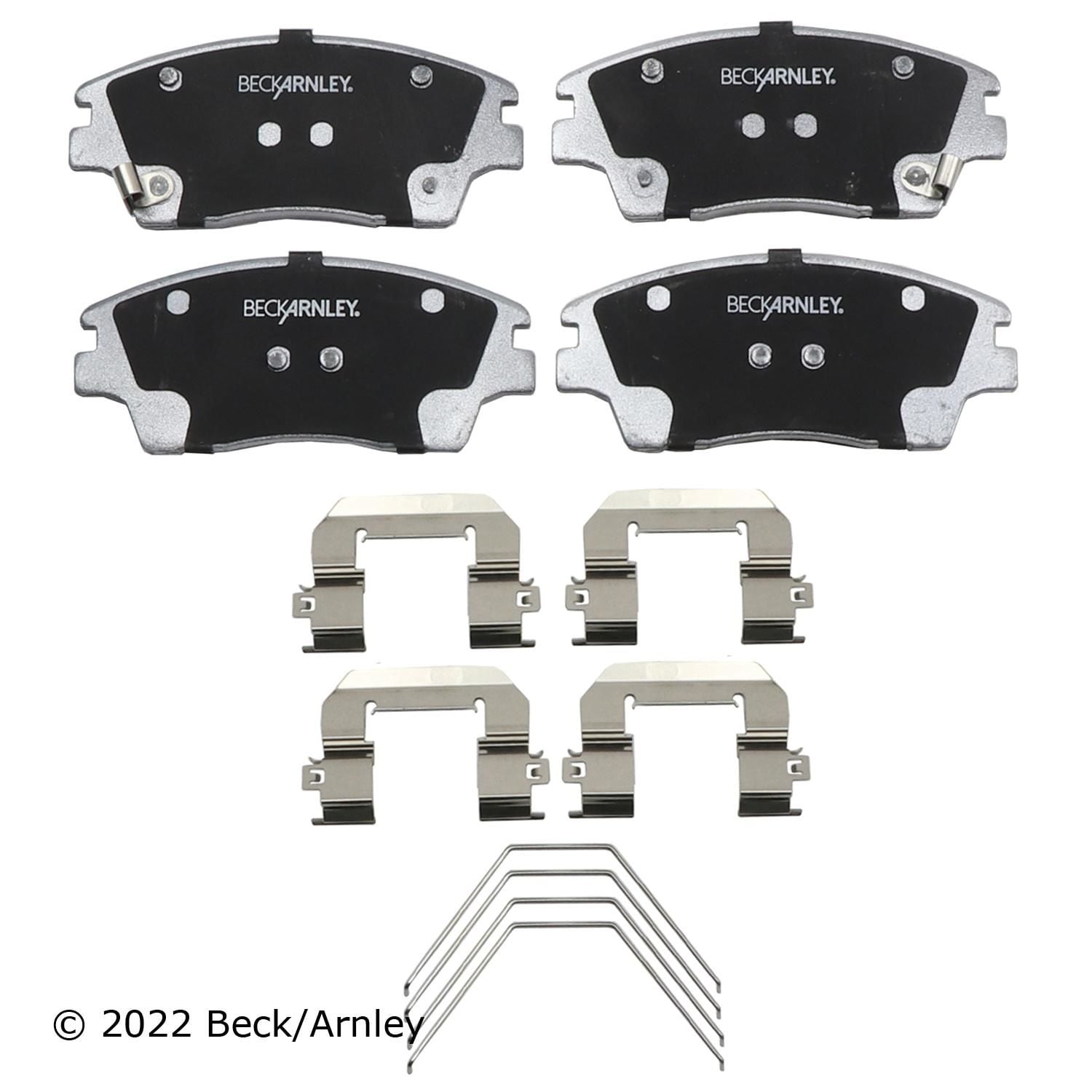 Beck / Arnley Ceramic Disc Brake Pad Set 085-7051