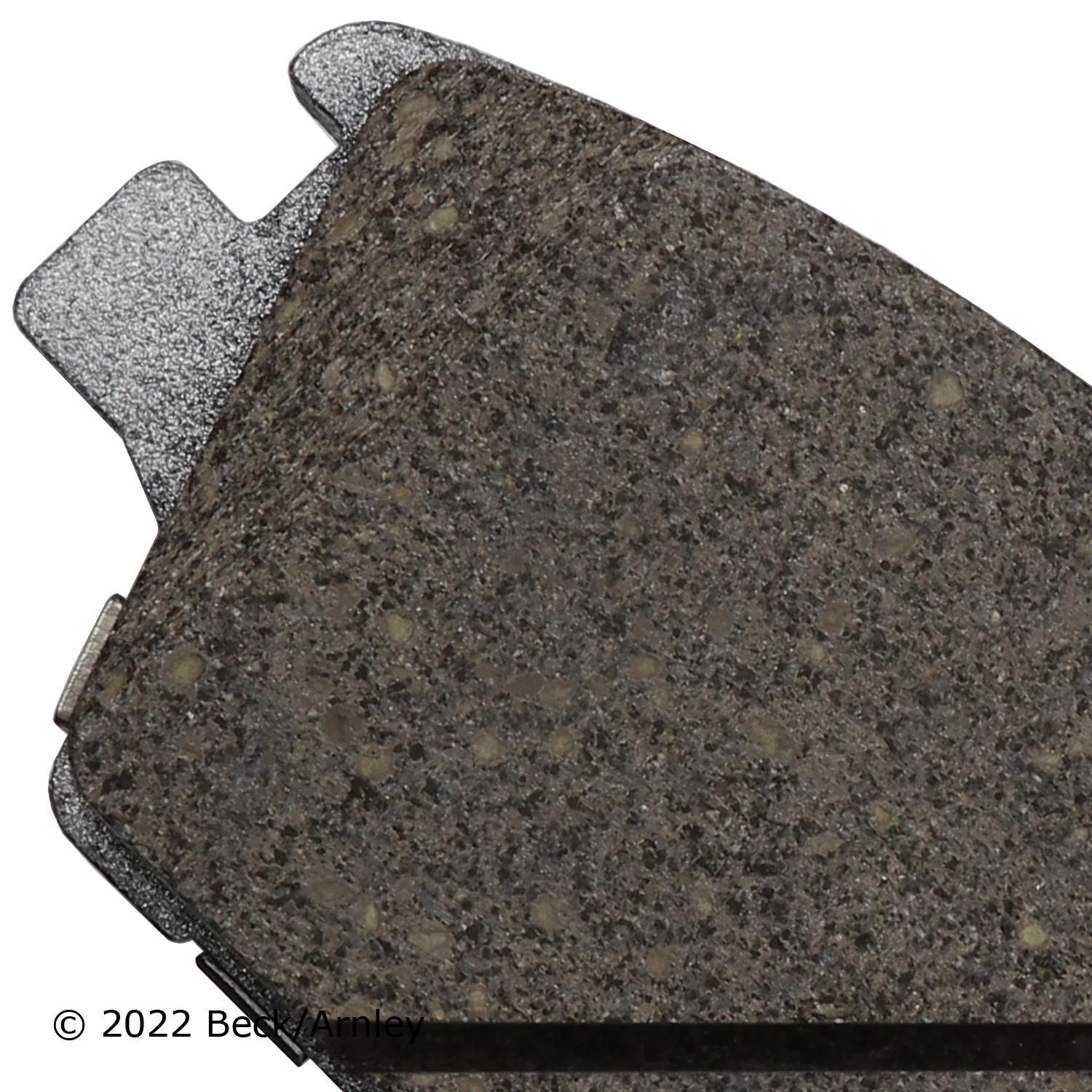 Beck / Arnley Ceramic Disc Brake Pad Set 085-7051