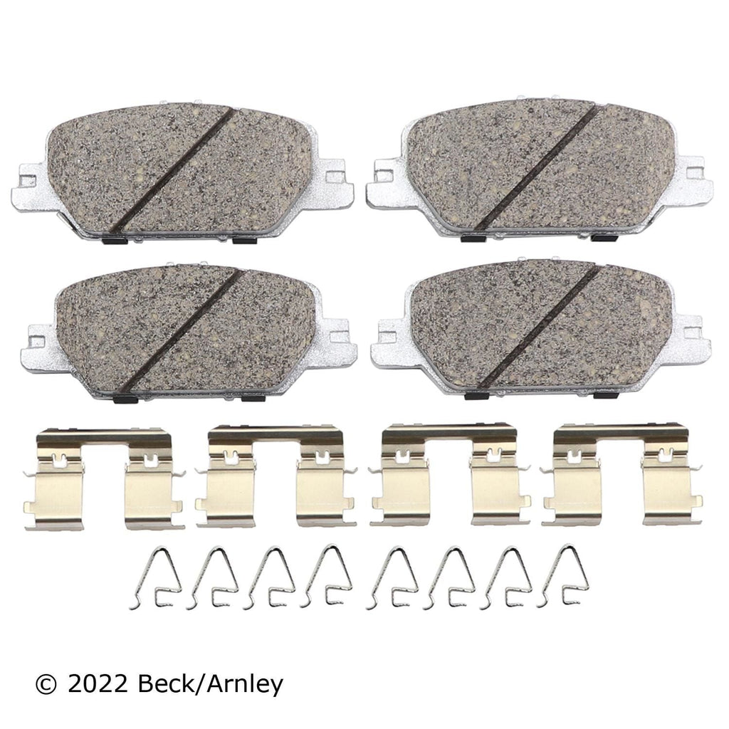 Beck / Arnley Ceramic Disc Brake Pad Set 085-7064