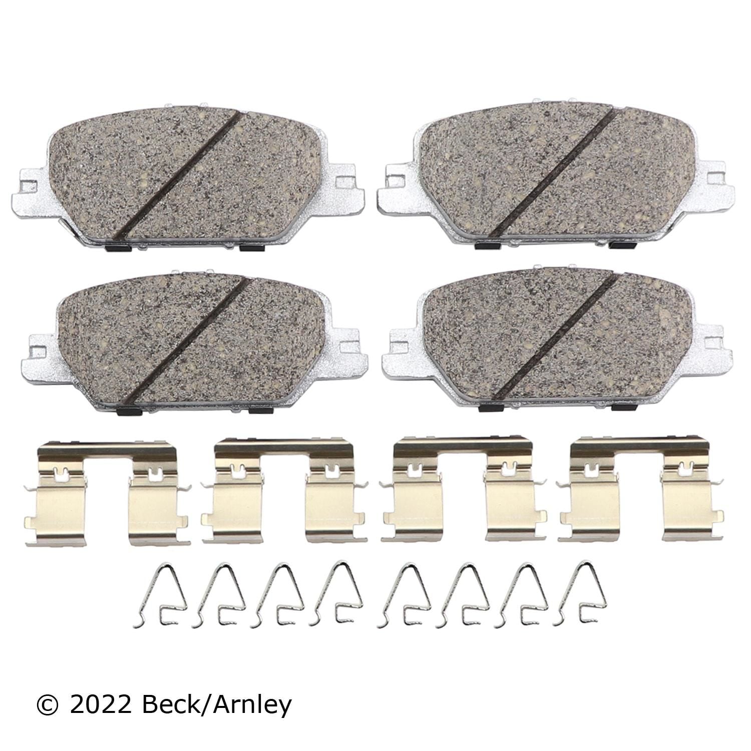 Beck / Arnley Ceramic Disc Brake Pad Set 085-7064