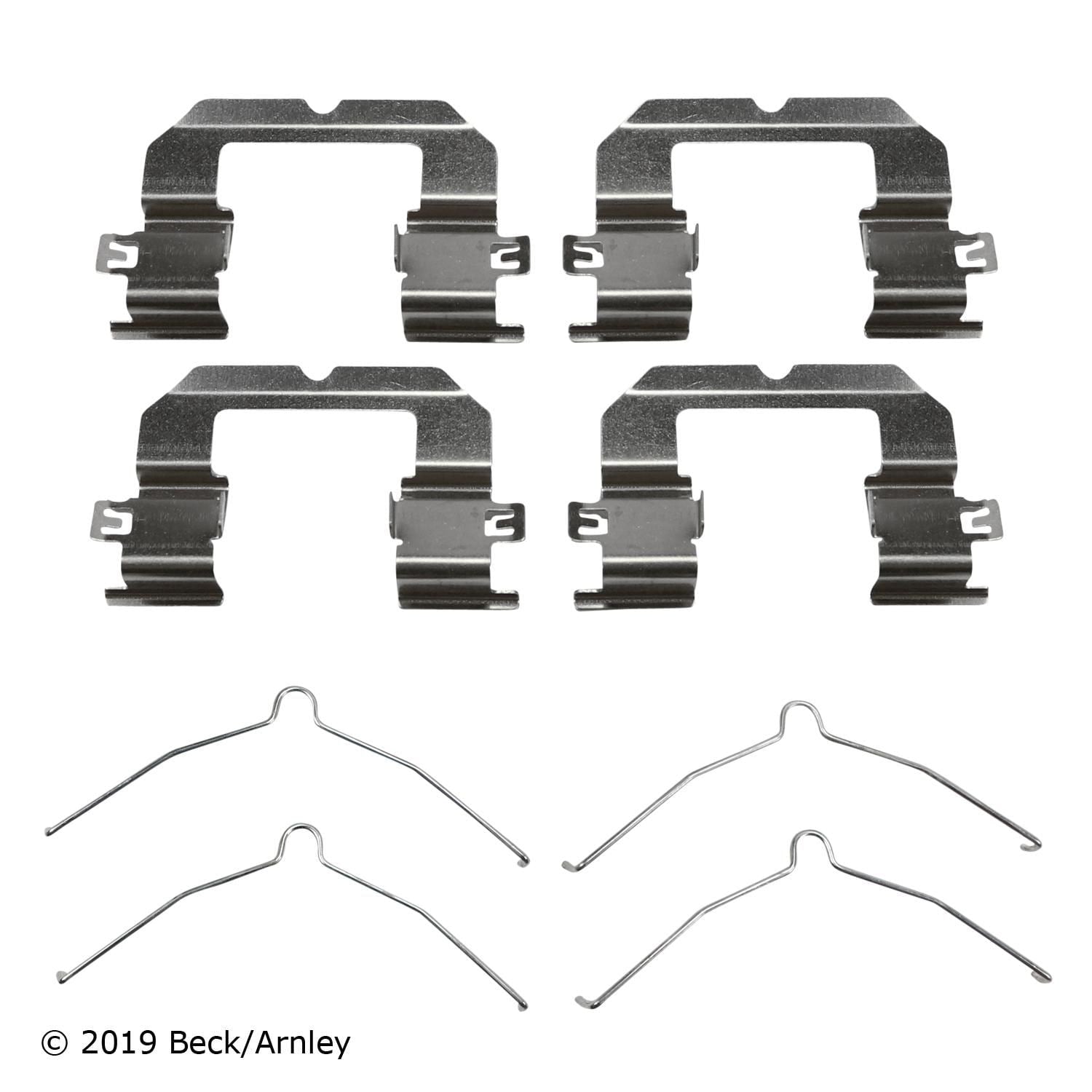 Beck / Arnley Ceramic Disc Brake Pad Set 085-7072