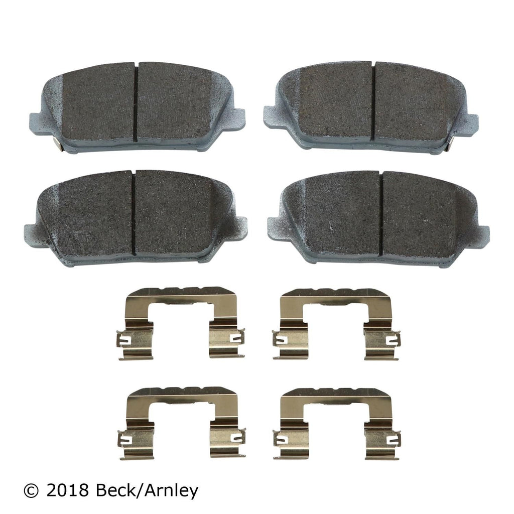 Beck / Arnley Ceramic Brake Pads 085-7074