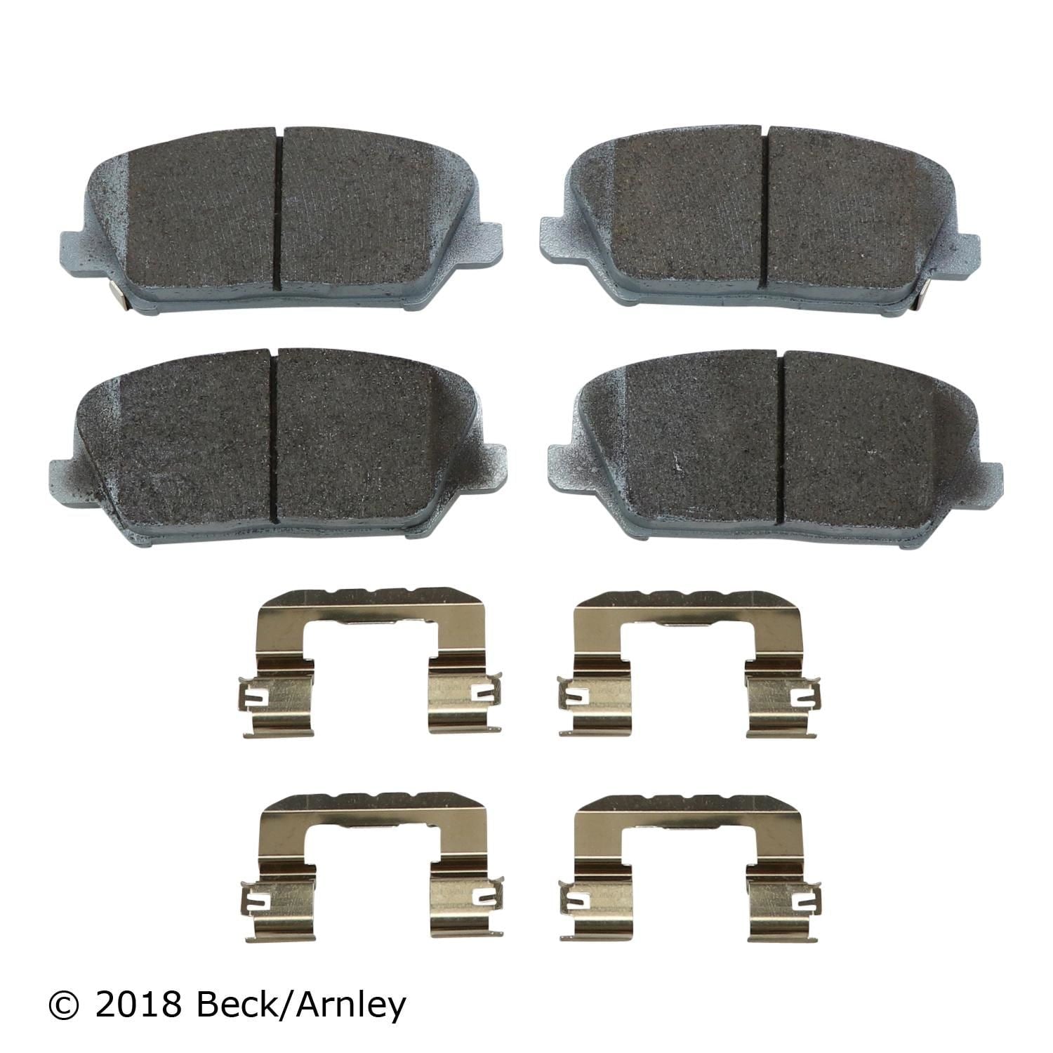 Beck / Arnley Ceramic Brake Pads 085-7074