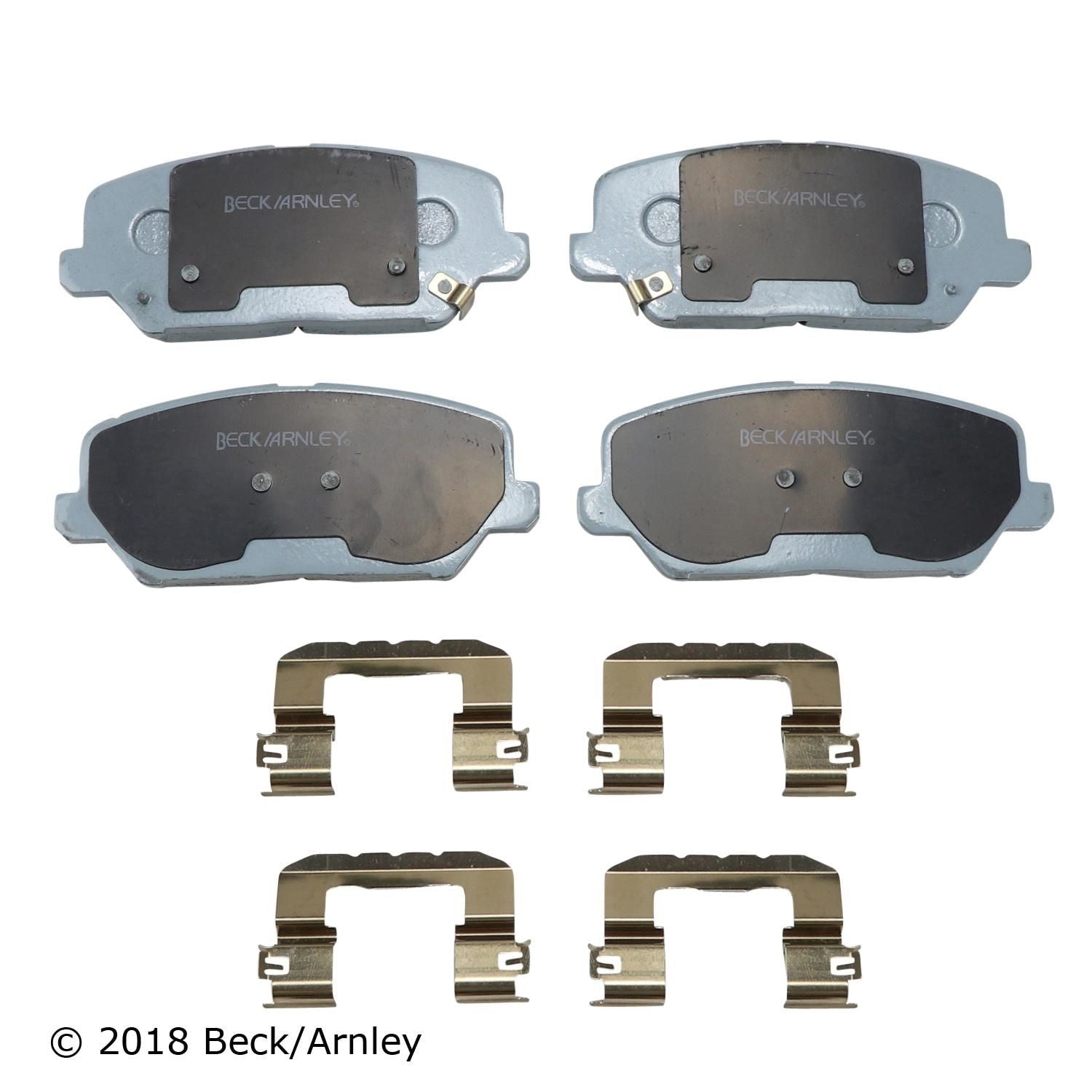 Beck / Arnley Ceramic Brake Pads 085-7074