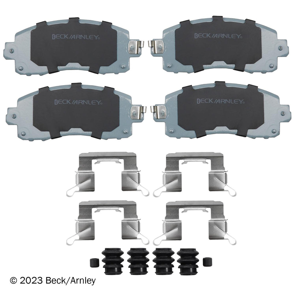 Beck / Arnley Ceramic Disc Brake Pad Set 085-7092