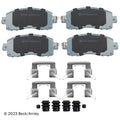 Beck / Arnley Ceramic Disc Brake Pad Set 085-7092