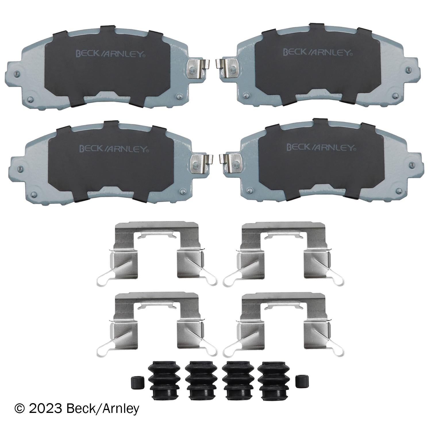 Beck / Arnley Ceramic Disc Brake Pad Set 085-7092