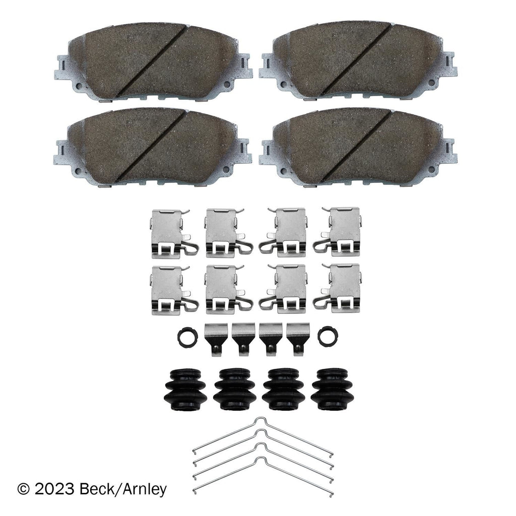 Beck / Arnley Ceramic Disc Brake Pad Set 085-7093