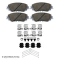 Beck / Arnley Ceramic Disc Brake Pad Set 085-7093